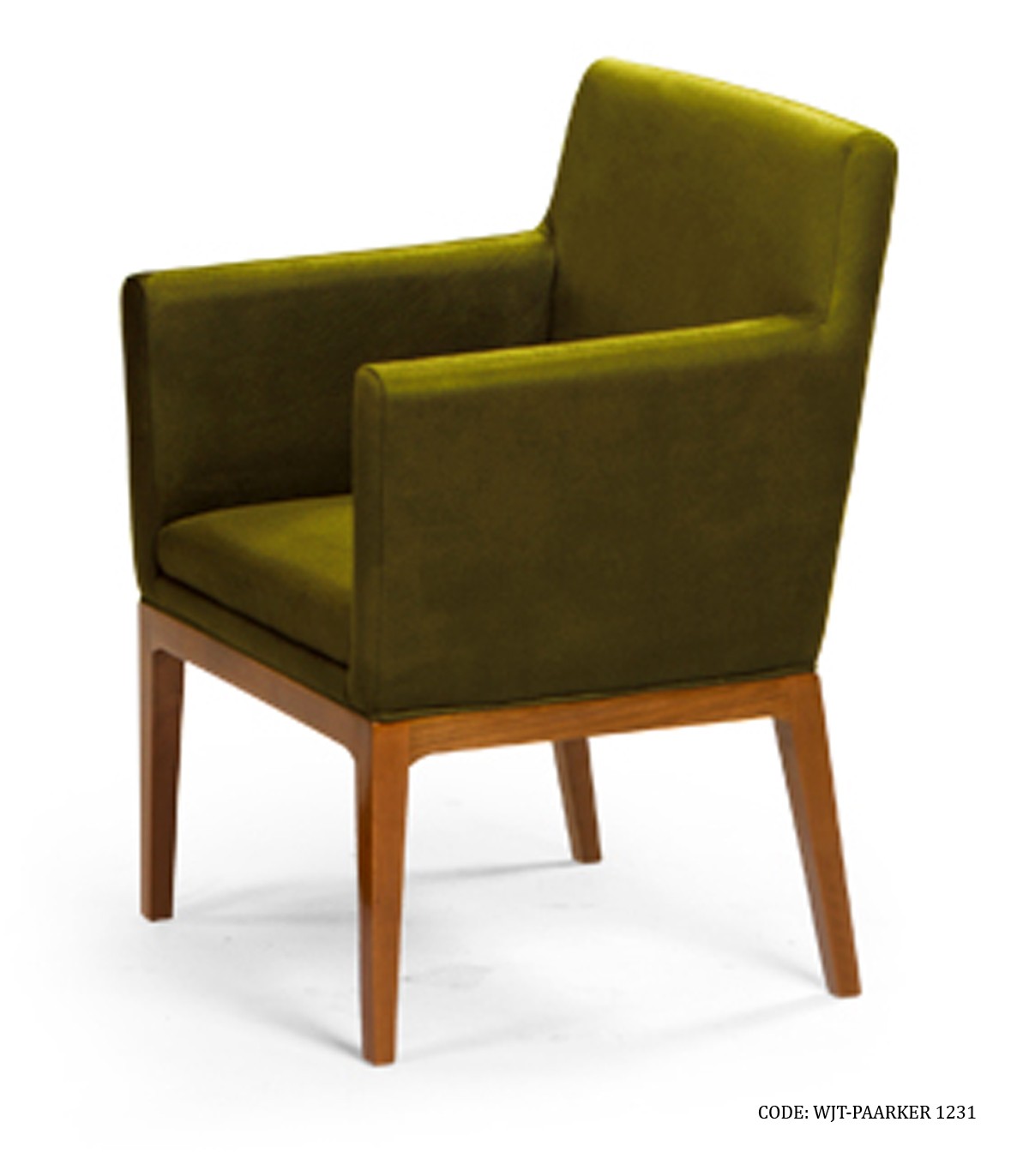 صندلی ناهارخوری پایه چوبی مدل پارکر