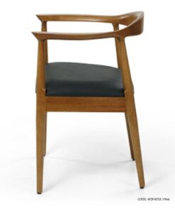 صندلی چوبی دسته دار جهانتاب مدل ریتا