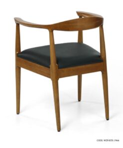 صندلی چوبی دسته دار جهانتاب مدل ریتا