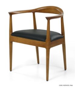 صندلی چوبی دسته دار جهانتاب مدل ریتا