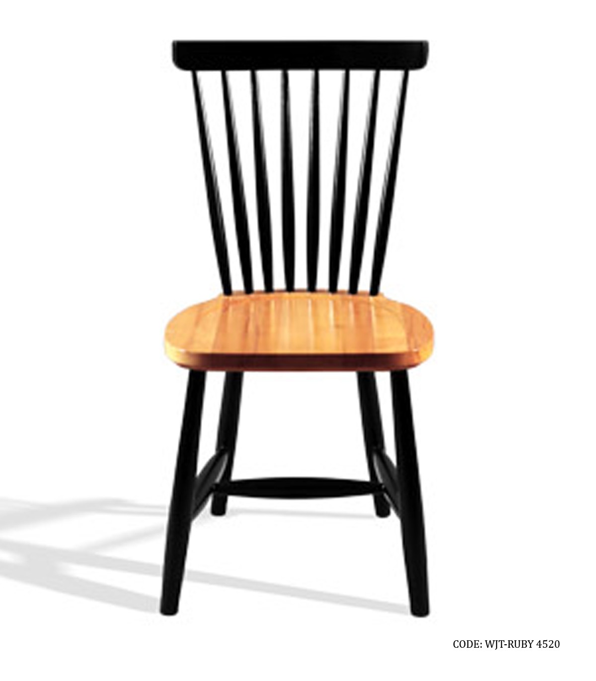 صندلی ناهارخوری بدون دسته جهانتاب مدل روبی رنگی