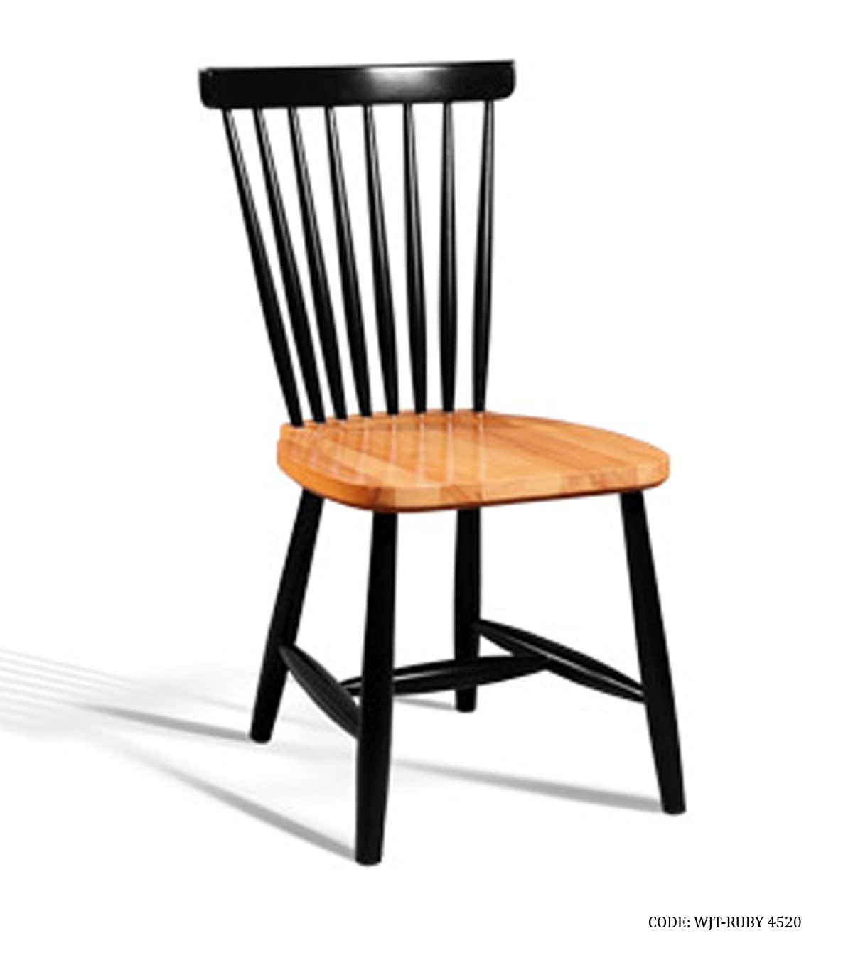 صندلی ناهارخوری بدون دسته جهانتاب مدل روبی رنگی