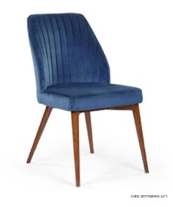 صندلی ناهارخوری بدون دسته پایه فلزی مدل ورونا