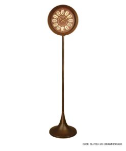 ساعت ایستاده آباژوری مدل FRANCO قهوه ای