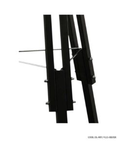 ساعت ایستاده فلزی سه پایه مدل RIVOLI سیلور