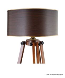 آباژور ایستاده سه پایه مدل لیا قهوه ای