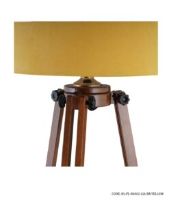 آباژور کنار سالنی سه پایه مدل لیا زرد