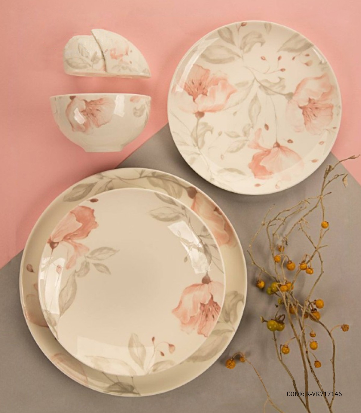 سرویس چینی بن چاینا 6 نفره مدل 717146