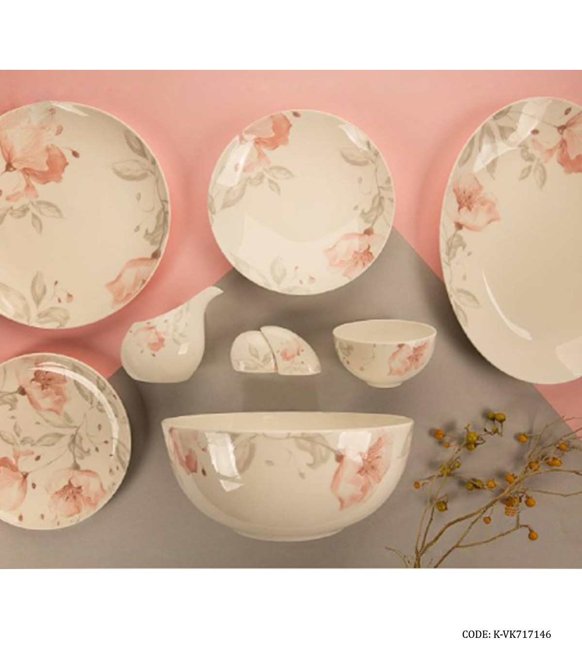 سرویس چینی بن چاینا 6 نفره مدل 717146