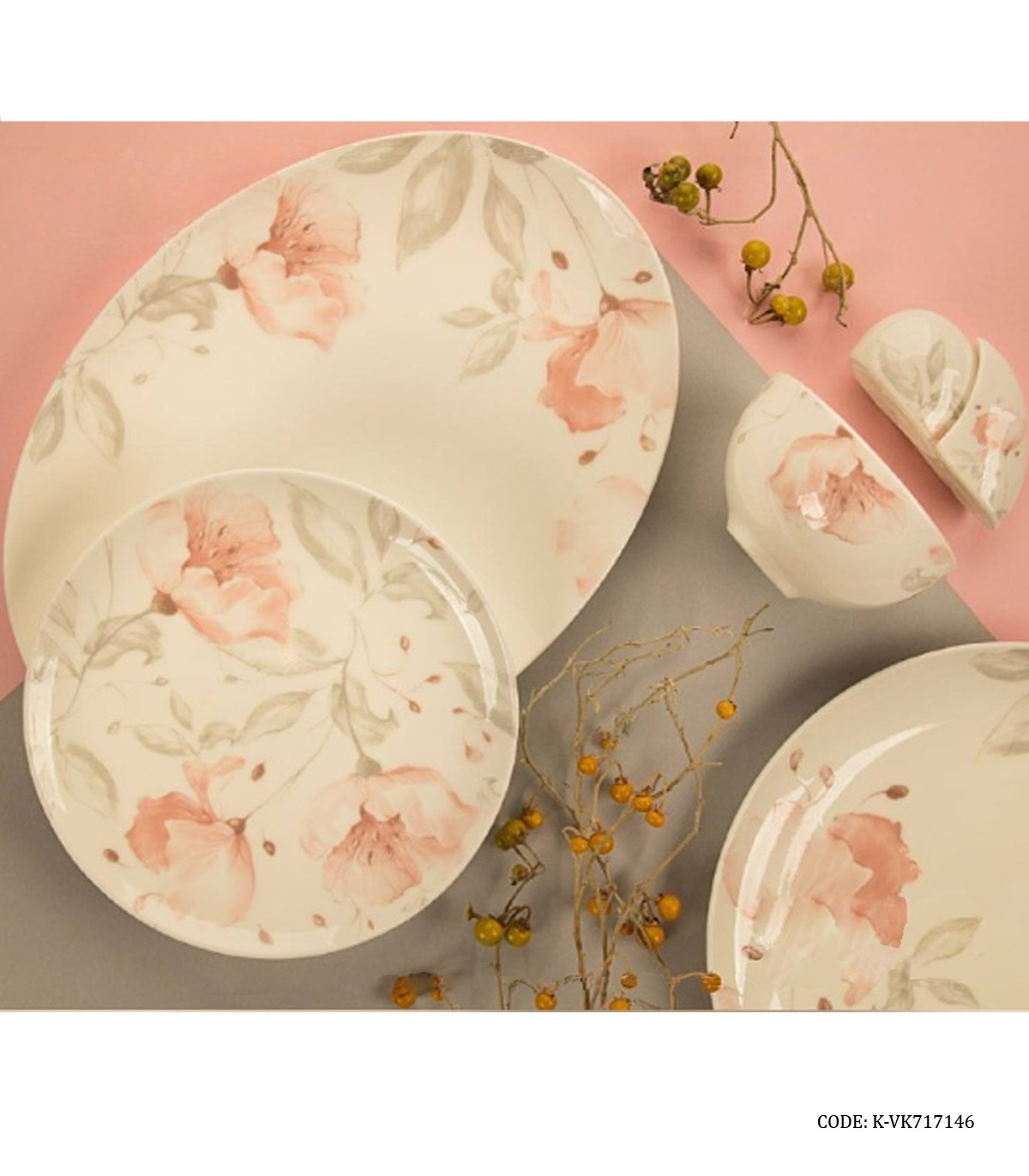 سرویس چینی بن چاینا 6 نفره مدل 717146