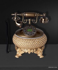 تلفن رومیزی نگین دار مدل 1104