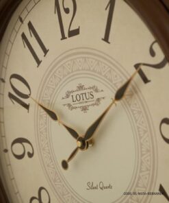 ساعت دیواری چوبی لوتوس مدل HERNANDO