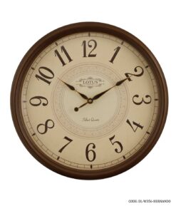 ساعت دیواری چوبی لوتوس مدل HERNANDO