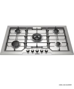 اجاق گاز صفحه ای استیل پنج شعله مدل 6505