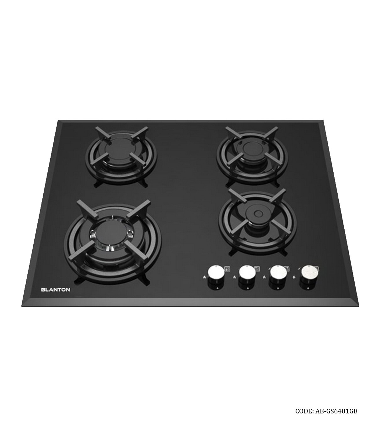 اجاق گاز رومیزی شیشه ای چهار شعله بلانتون مدل 6401