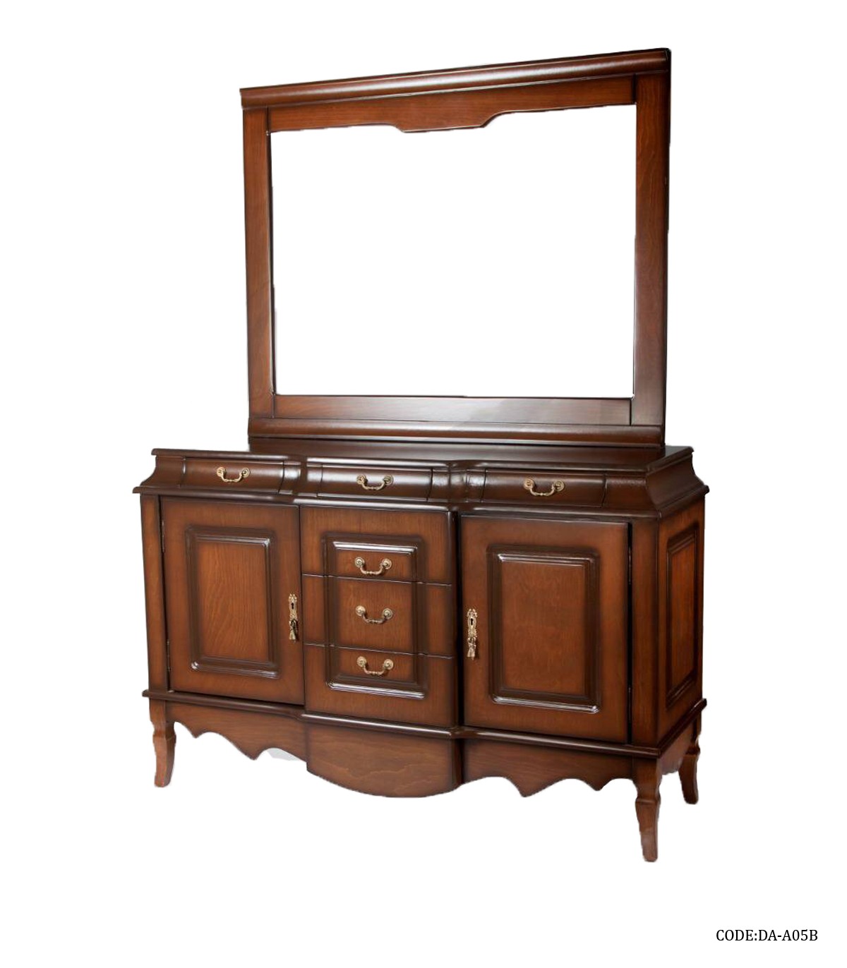 آینه و کنسول چوبی اخوان مدل A05B