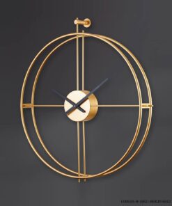 ساعت دیواری فانتزی فلزی مدل BERLIN کد 18021