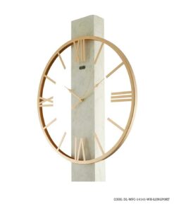 ساعت ایستاده فانتزی مدل LONGPORT سفید کد 14141