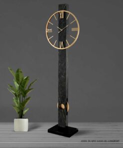 ساعت ایستاده فانتزی مدل LONGPORT مشکی کد 14141