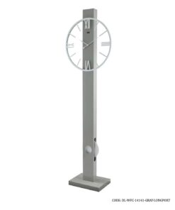 ساعت ایستاده فانتزی مدل LONGPORT طوسی کد 14141