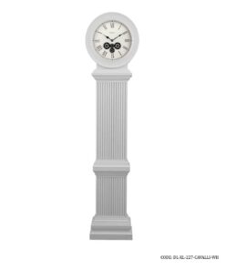 ساعت ایستاده سفید عدد رومی مدل CAVALLI کد 227