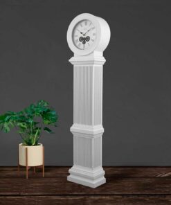 ساعت ایستاده سفید عدد رومی مدل CAVALLI کد 227