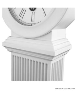 ساعت ایستاده سفید عدد رومی مدل CAVALLI کد 227