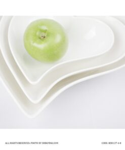 ست کاسه سرامیکی 5 سایز قلبی