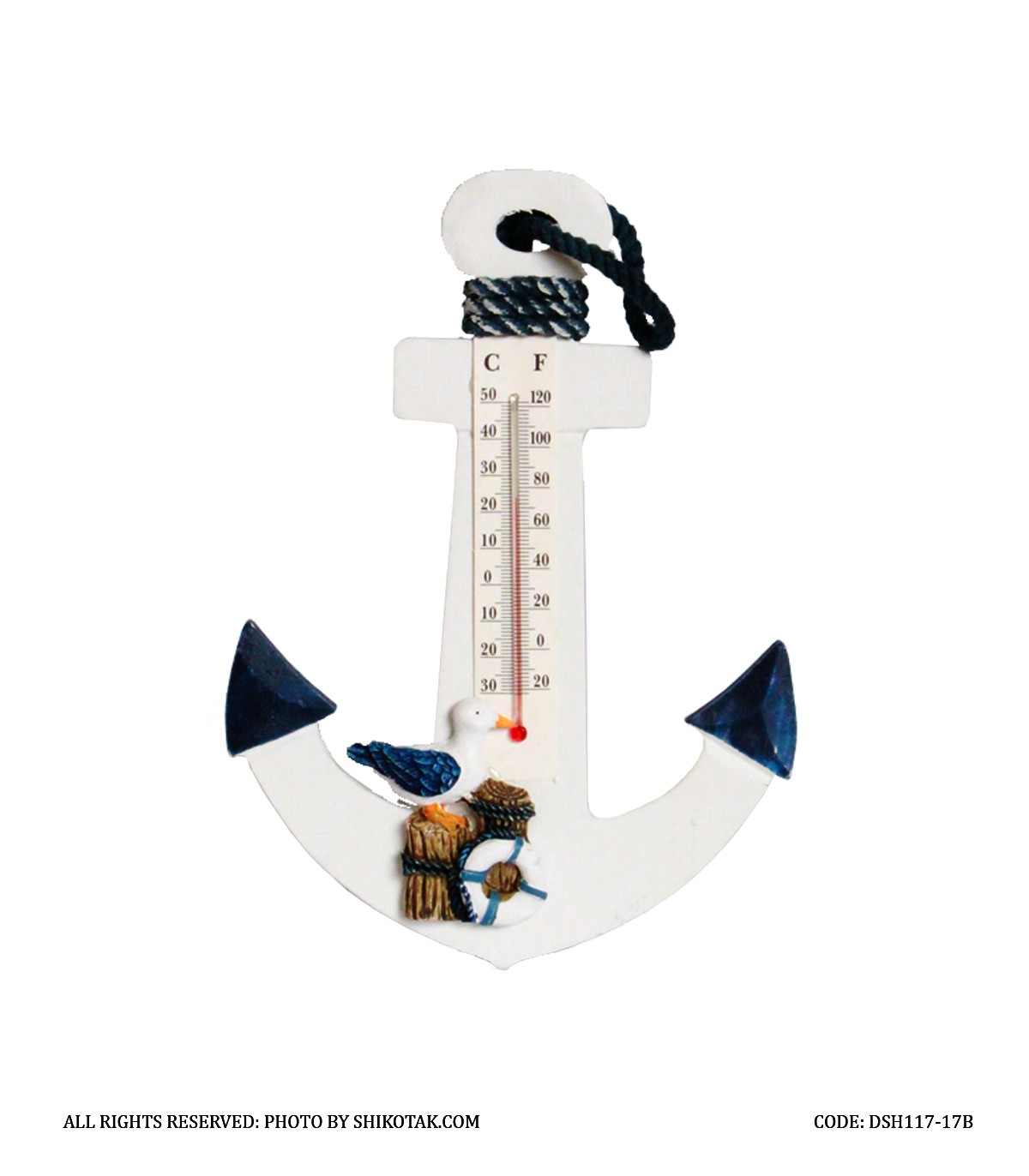 دماسنج لنگر طرح مرغ دریایی