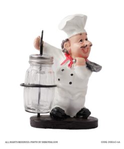 جا نمکپاش رومیزی طرح سرآشپز