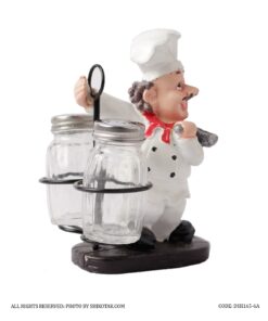 جا نمکپاش رومیزی طرح سرآشپز