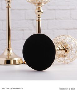 جاشمعی کریستالی پایه دار طرح لاله