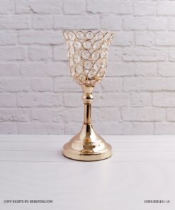 جاشمعی کریستالی پایه دار طرح شیپور