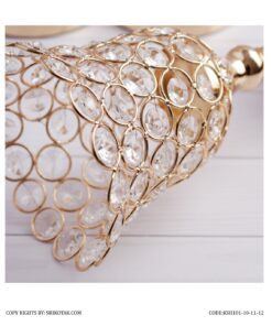 جاشمعی کریستالی پایه دار طرح شیپور