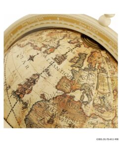 تلفن پایه دار چوبی مدل کره سفید