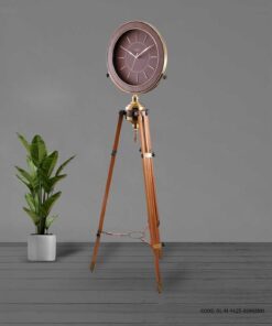 ساعت ایستاده سه پایه چوبی ROMANO مدل 9125