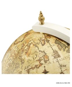 کره زمین چرخشی مدل DORIAN کد 9801 سفید