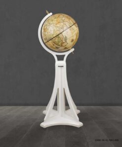 کره زمین چرخشی مدل DORIAN کد 9801 سفید