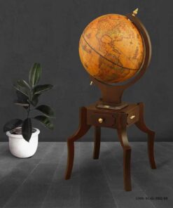 کره زمین چرخشی مدل DORIS کد 9802 قهوه ای