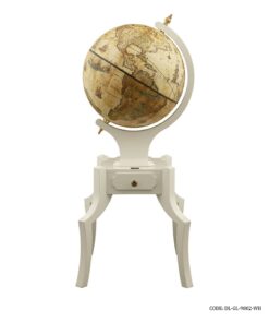 کره زمین چرخشی مدل DORIS کد 9802 سفید