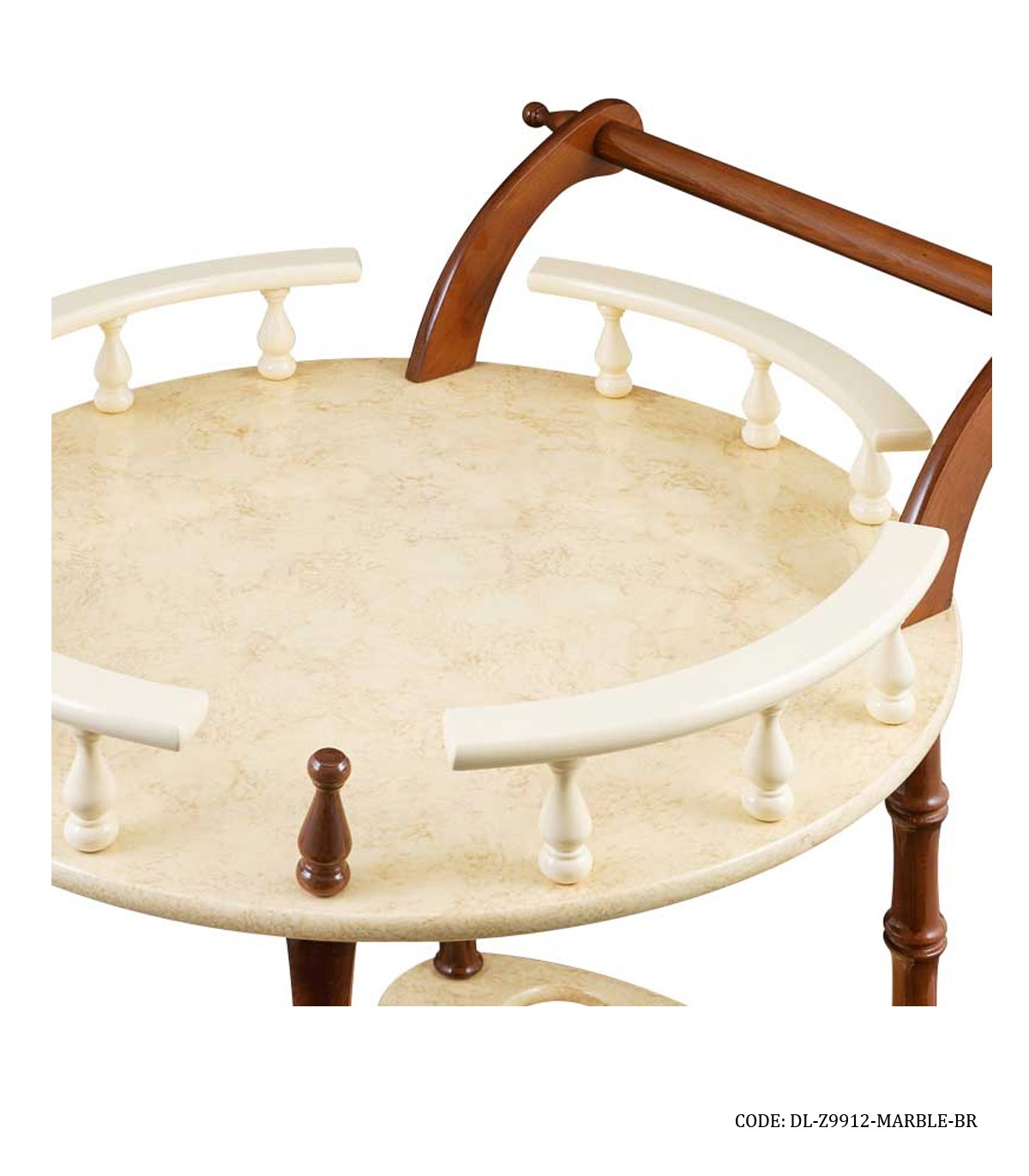 ترولی چوبی سرو و پذیرایی DENISE مدل 9912