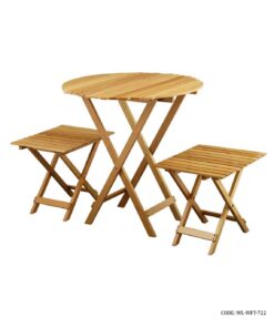 میز و صندلی غذاخوری تاشو CHARLOTTE مدل 722