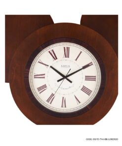 میز عسلی ساعت دار سه تکه LORENZO مدل 744 قهوه ای