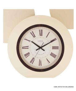 ست میز عسلی ساعت دار سه تکه LORENZO مدل 744 کرم