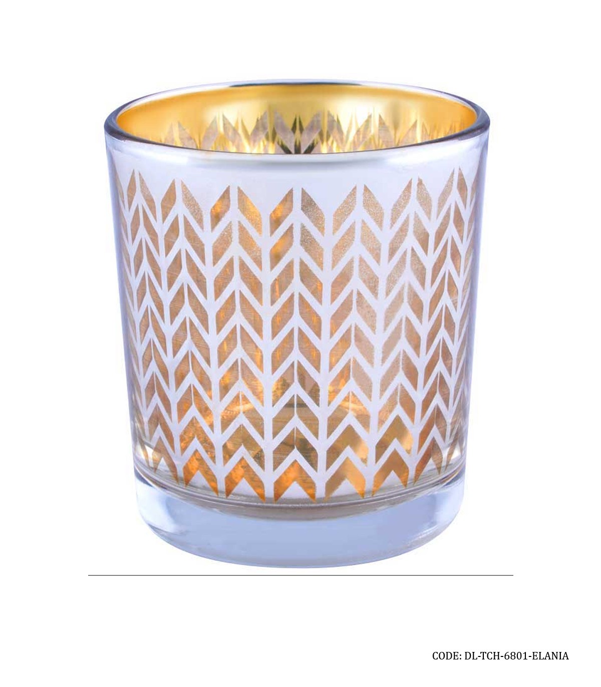 جا شمعی لیوانی 6801 مدل ELANIA