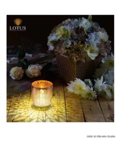 جا شمعی لیوانی 6801 مدل ELANIA