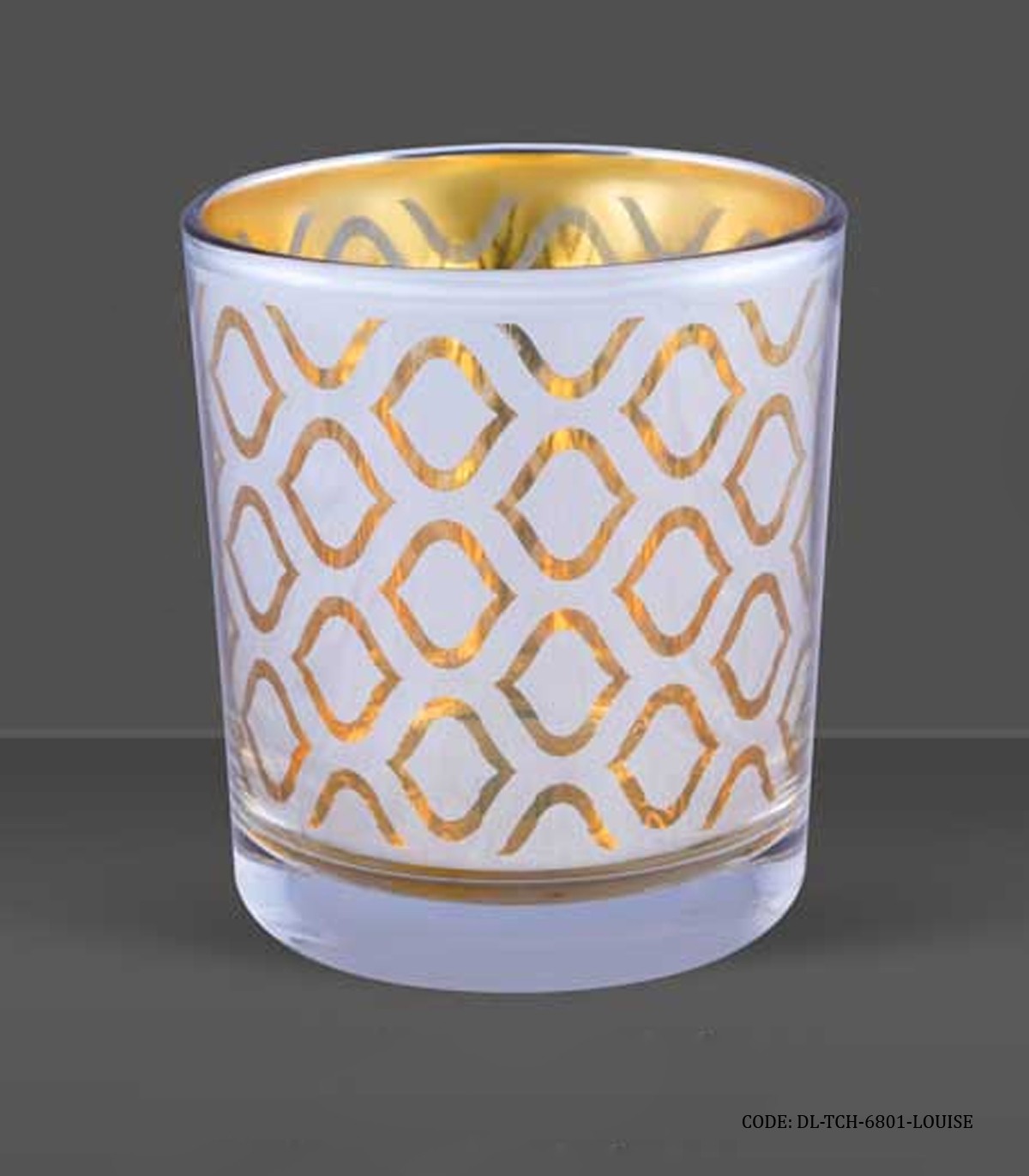 جا شمعی لیوانی 6801 مدل LOUISE