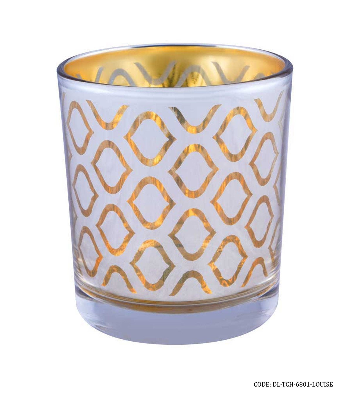 جا شمعی لیوانی 6801 مدل LOUISE