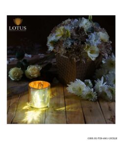 جا شمعی لیوانی 6801 مدل LUCILLE