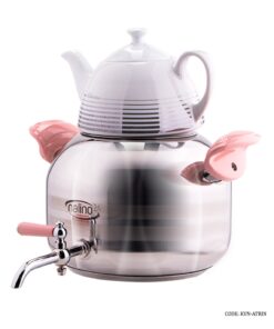 سرویس کتری و قوری استیل مدل ATRINA